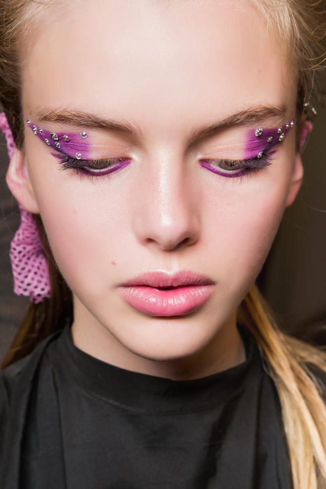 Maquillaje de Pat McGrath para Prada, en Milán 2018