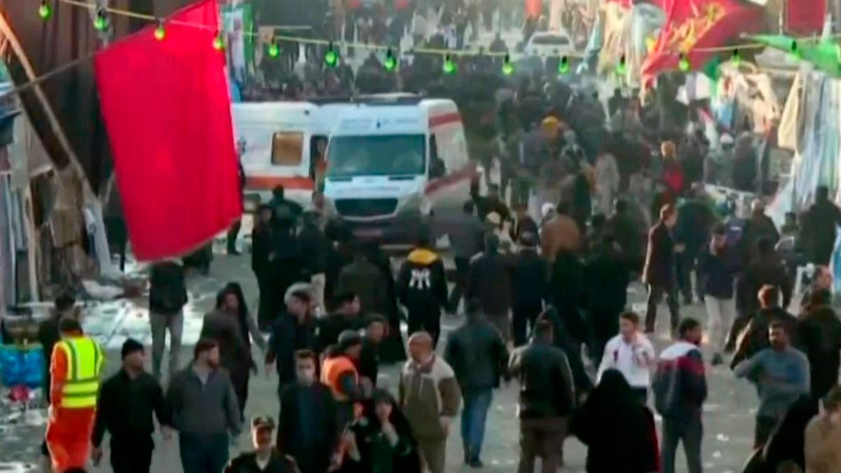 Al menos 73 muertos por explosiones en la conmemoración de la muerte del general Soleimani en Iran