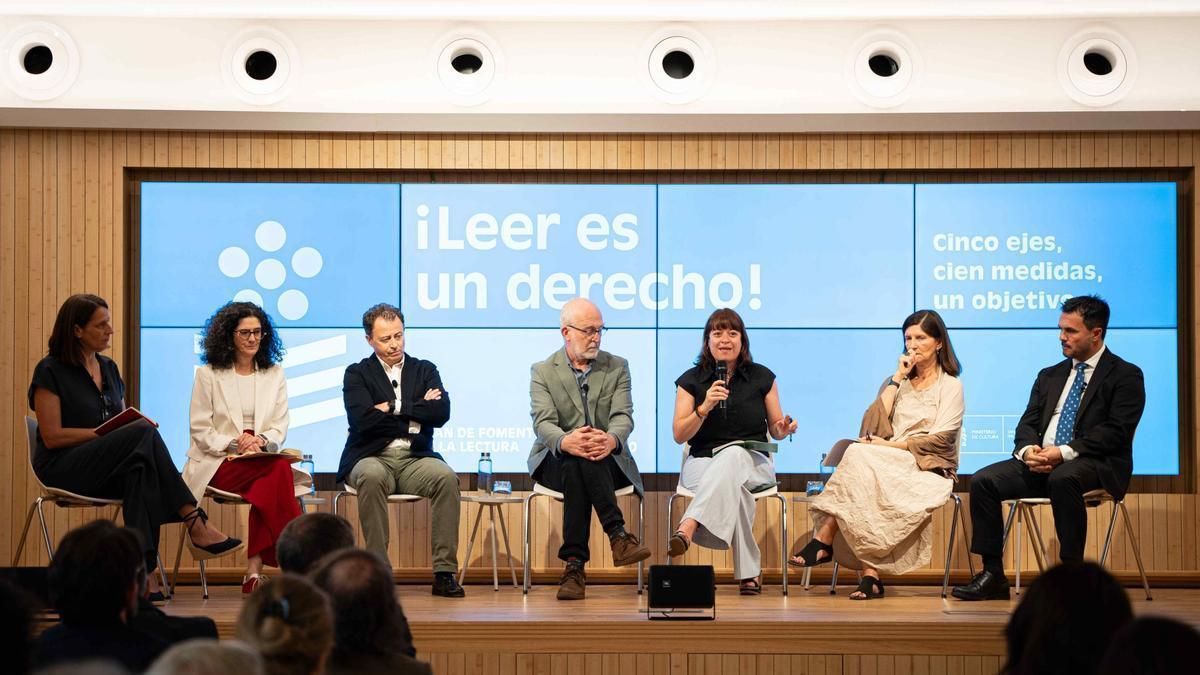 Presentación del plan ¡Leer es un derecho! 2026-20230 (foto de la Fundación José Manuel Lara)