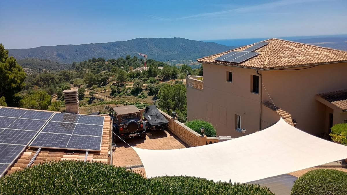 Así es la urbanización de Son Font, en Calvià vila