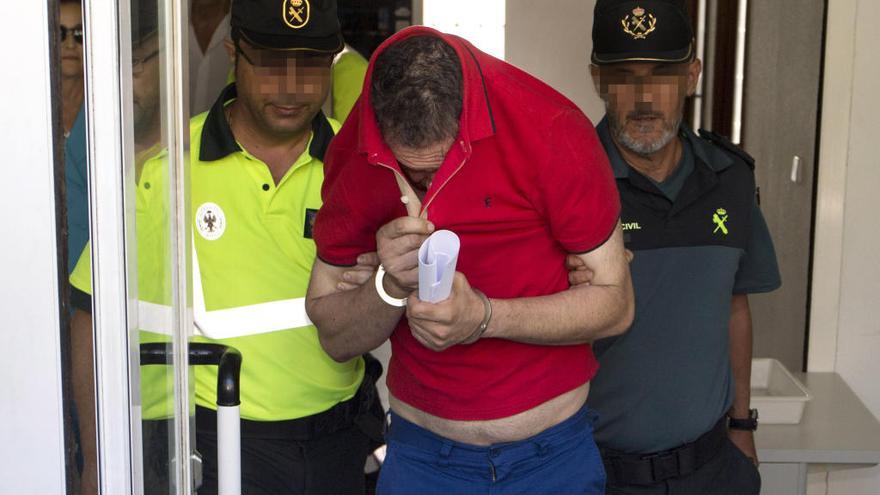 El sargento en 2017, tras ser detenido por otro accidente en Torremolinos.