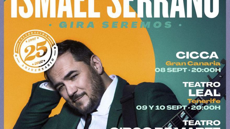 Ismael Serrano aterriza en Canariasen septiembre con su gira ‘Seremos’