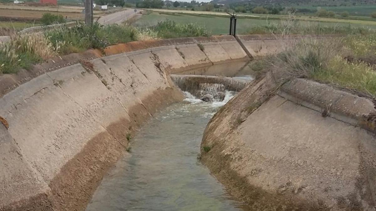 Canal de San José, en un tramo que discurre por municipios de la provincia