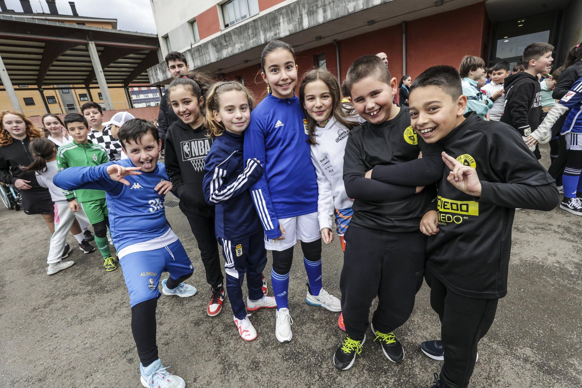 Las olimpiadas en el colegio Poeta Ángel González