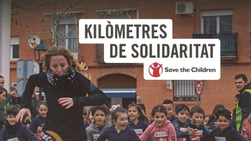 L’escola Santiago Ratés de Vilajuïga se suma a la iniciativa «Km de solidaritat» de Save the Children