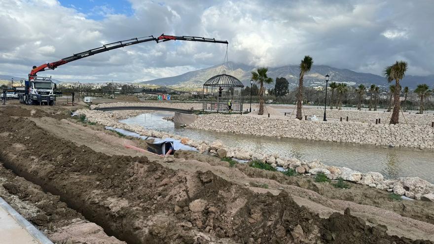El gran parque de Mijas está ya al 90% de ejecución y abrirá sus puertas a finales de mayo