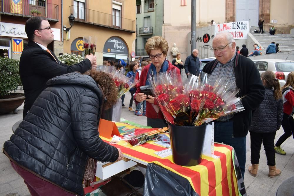 Diada de Sant Jordi a Berga