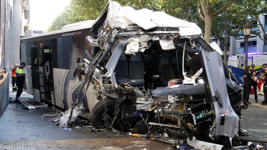 46 ferits en un accident d'autobús a Lleida