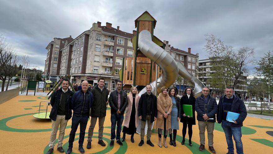 El Berrón inaugura su Plaza de El Ferroviario, un gran espacio público &quot;para el encuentro ciudadano&quot;