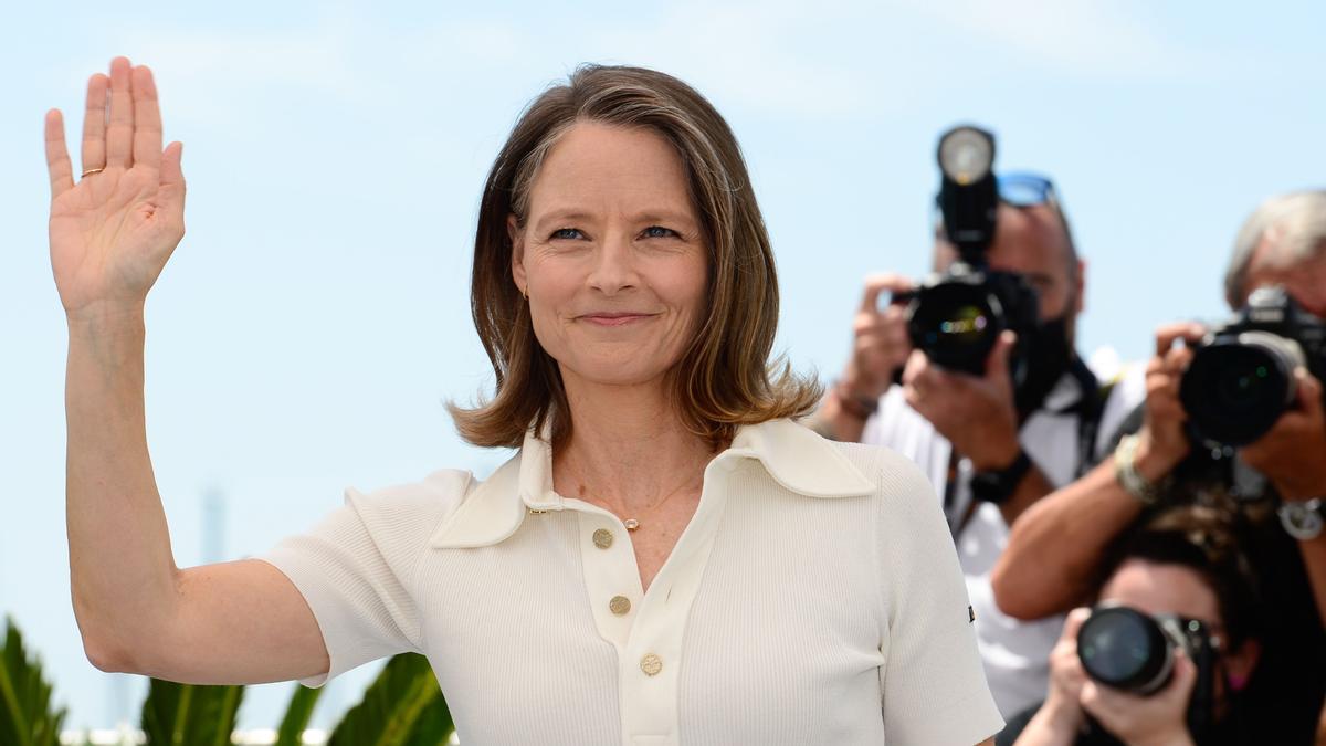 Jodie Foster al Festival de Canes.