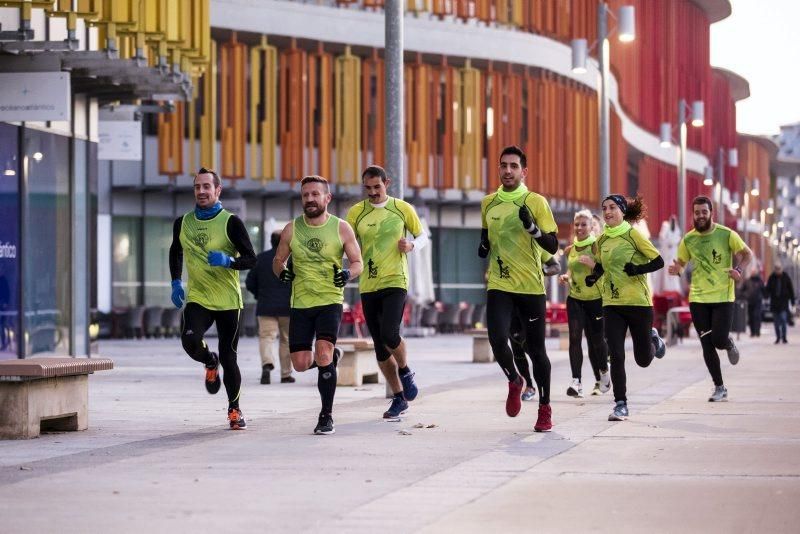 Los componentes de Run&Fun preparan la maratón de Valencia