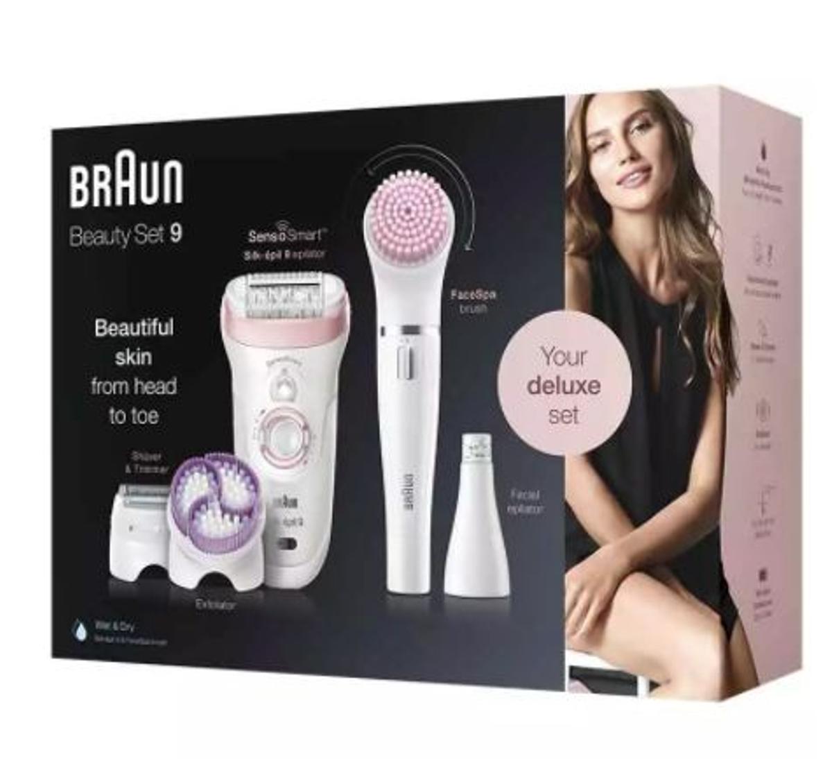 Set Braun Silk-épil 9 + Braun FaceSpa