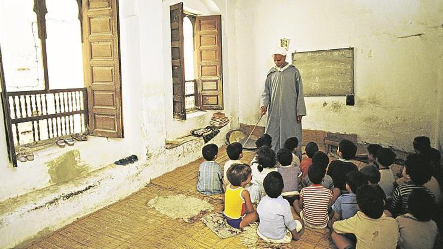 Niñas al altar en Marruecos