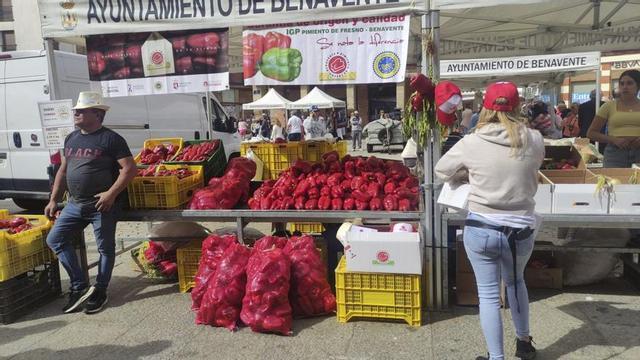 Feria del Pimiento en la edición del pasado año. | E. P.