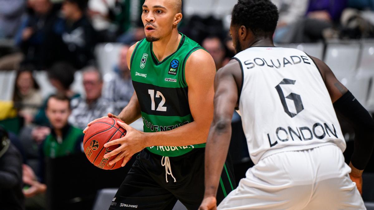 Andrew Andrews fue uno de los destacados del Joventut ante el London Lions