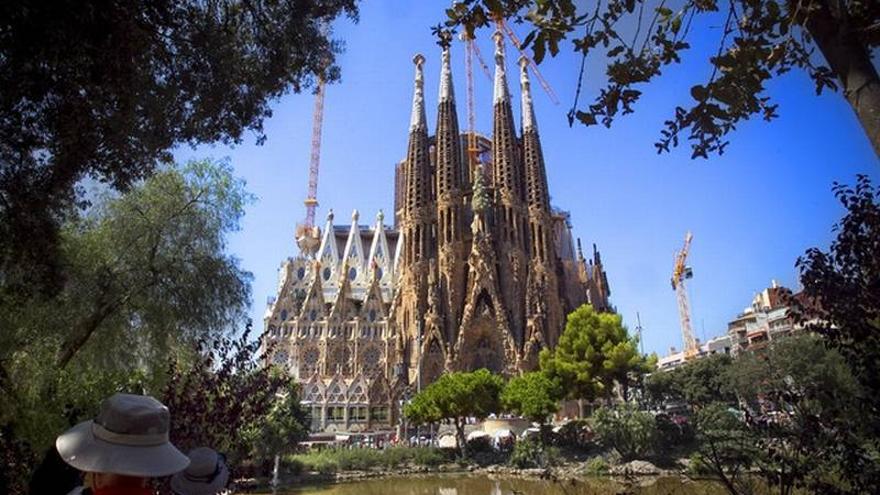 Cae un trozo de escultura de la Sagrada Família sin causar heridos