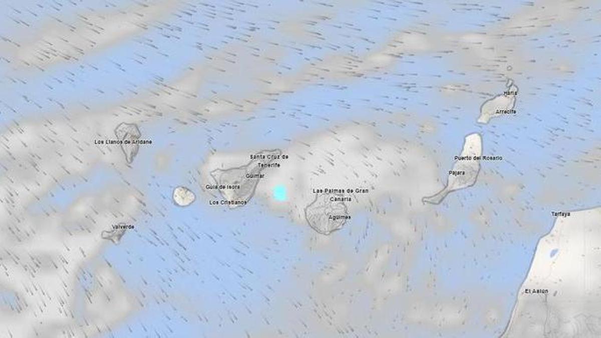Mapa del tiempo.
