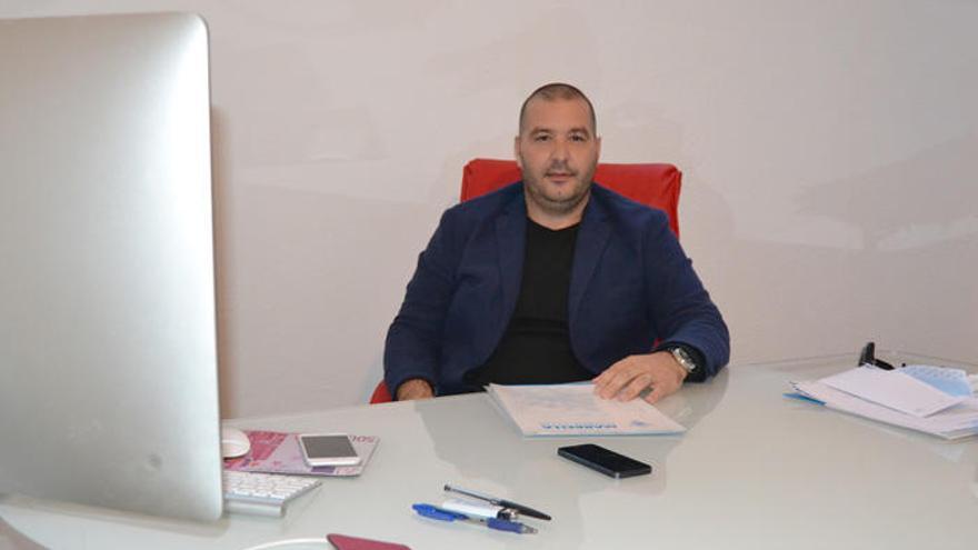 Raffaele Pandalone, directivo responsable de la parcela deportiva del Marbella FC.