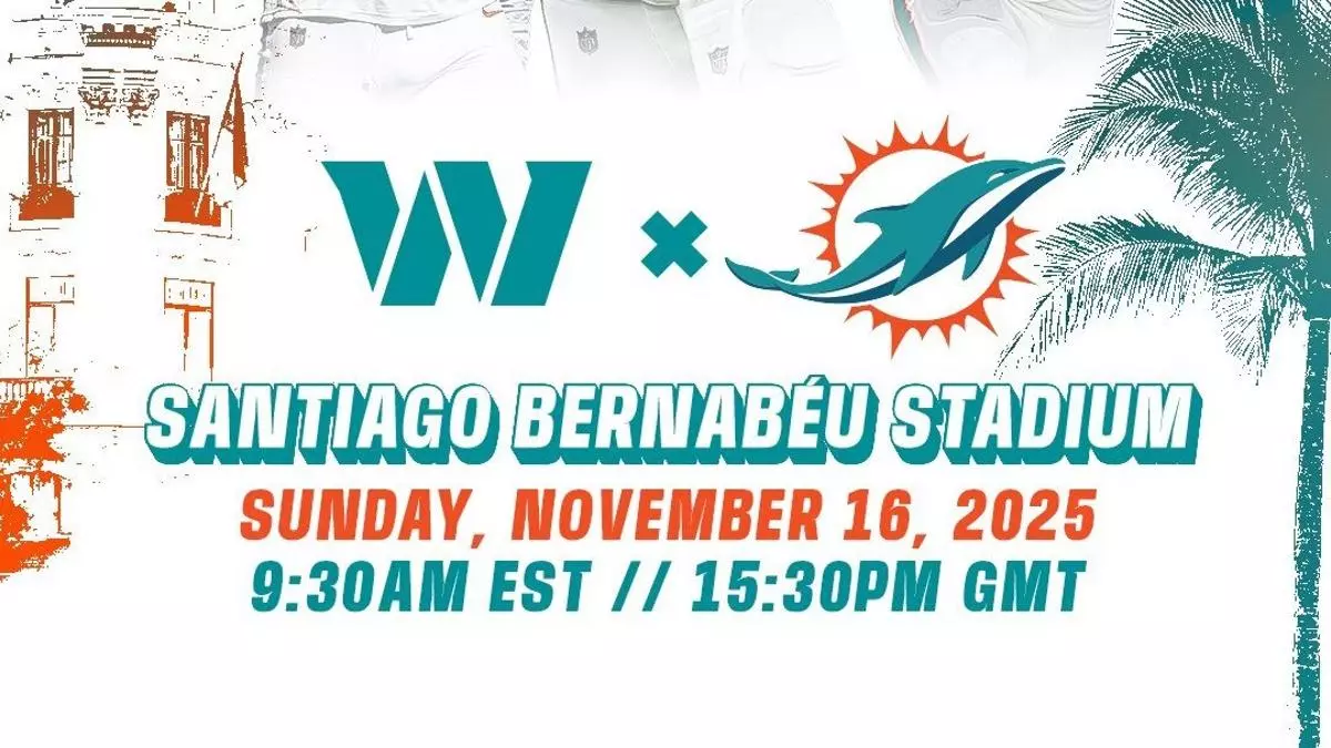 De setiembre a noviembre: los partidos en Europa (y Brasil) de la NFL