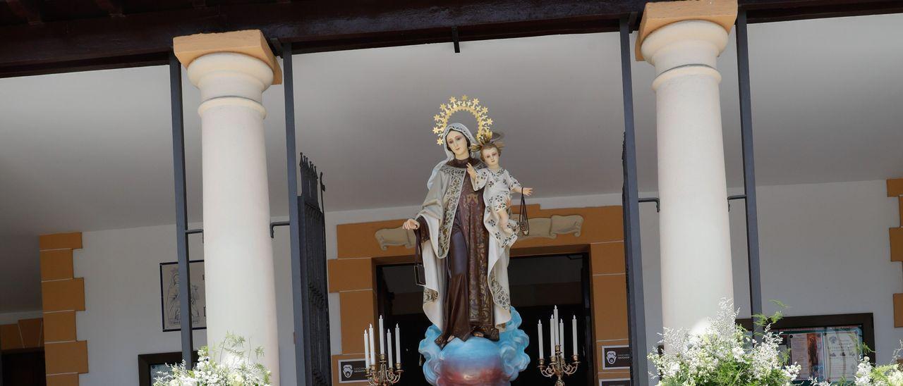 La Virgen del Carmen de Salinas.