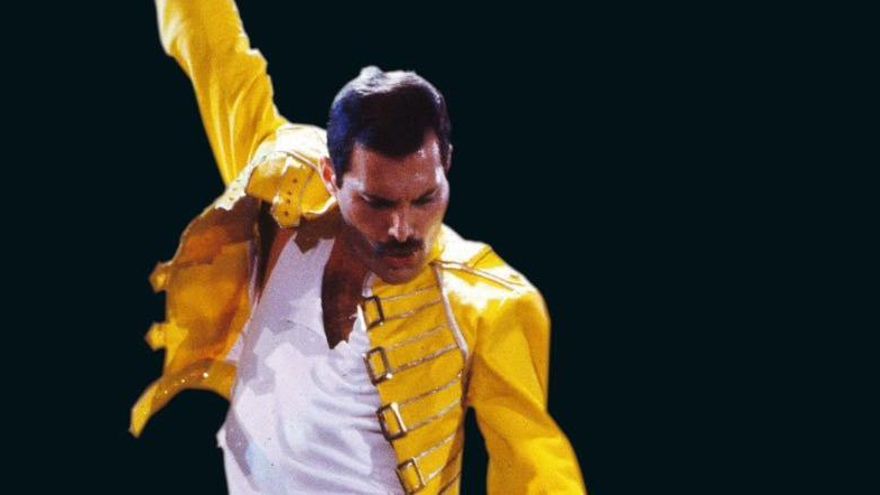 Freddie Mercury, durant un dels seus concerts