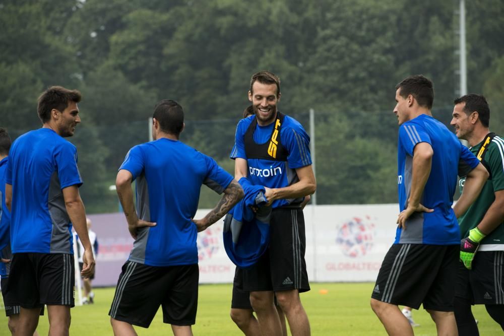 Entrenamiento del Real Oviedo