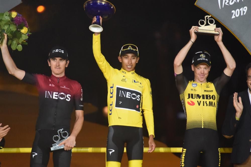 Egan Bernal, campeón del Tour de Francia