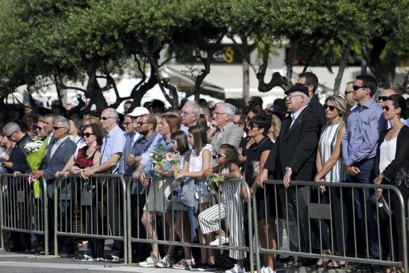 Homenaje a las vííctimas de Cambrils