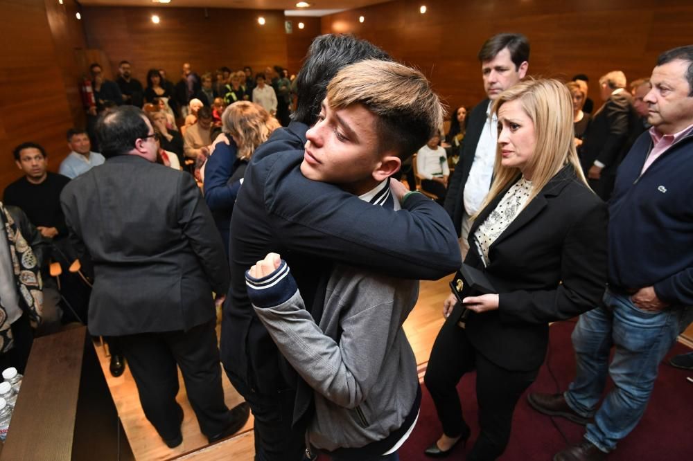 Sanxenxo honra a su héroe, Arturo Fontán, que dio su vida por salvar a una bañista