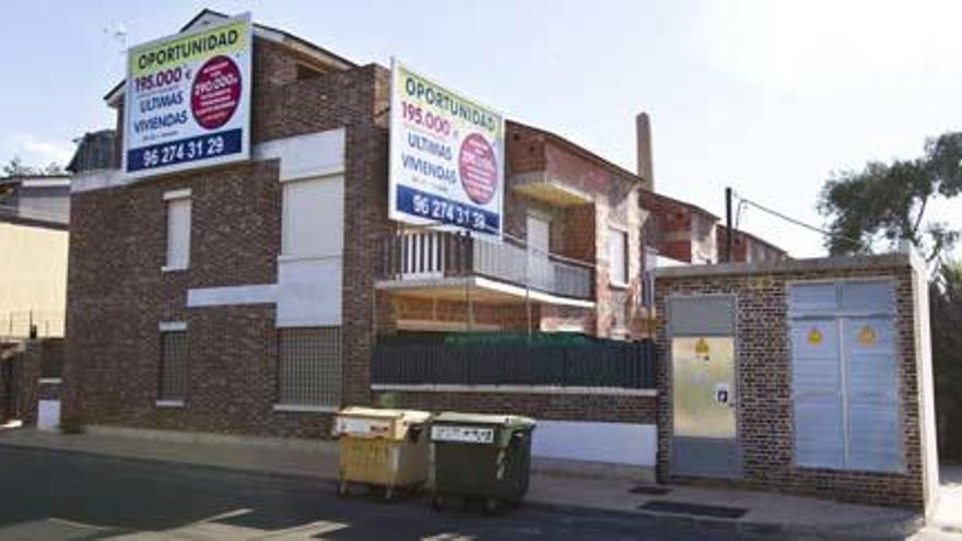 Imagen de archivo de una promoción de viviendas en el municipio de l´Eliana.