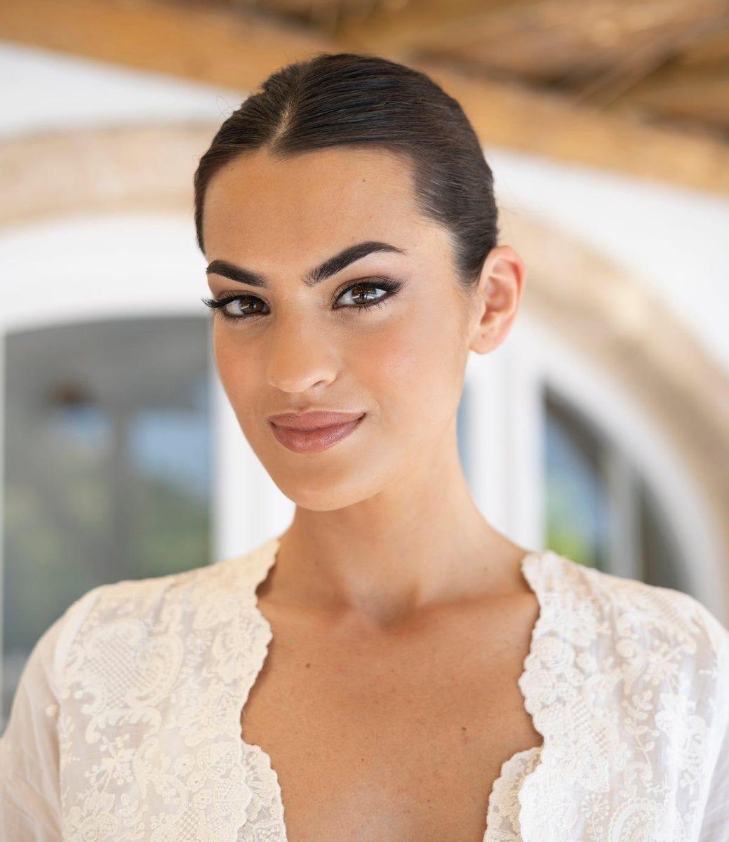 Marta Lozano y su maquillaje nupcial de Dior