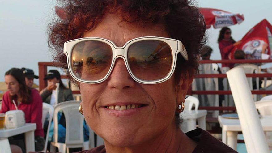 Maruja Torres, el pasado verano, durante sus vacaciones. / efe