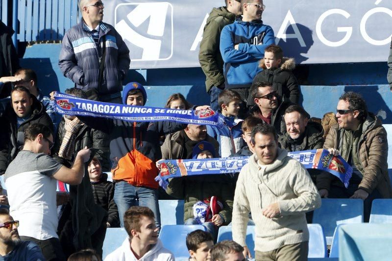 Partido de entrenamiento del Real Zaragoza en La Romareda