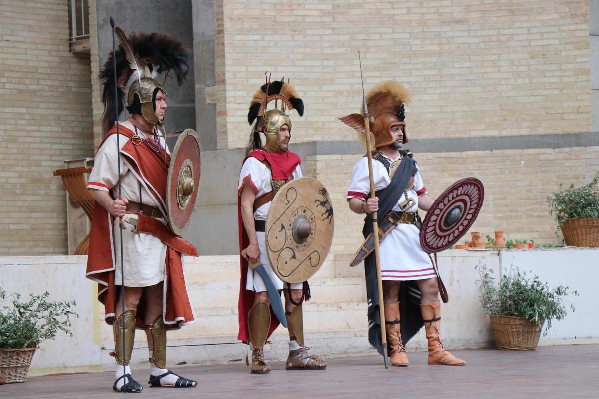 Uno de los actos en el Teatro Romano Uno de los actos en el Teatro Romano