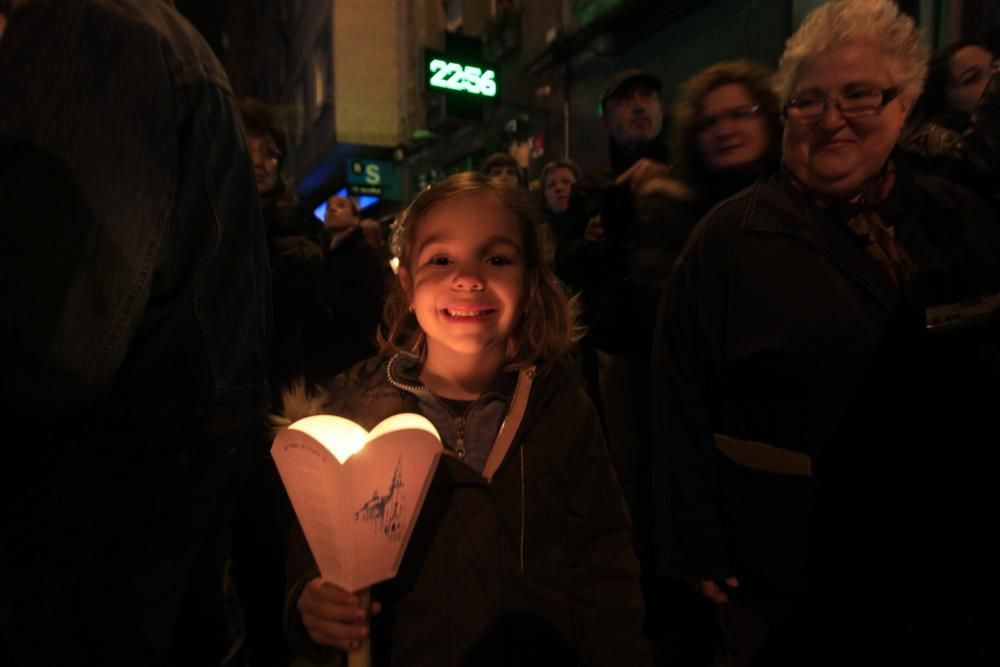 Procesión de Fátima en Ourense