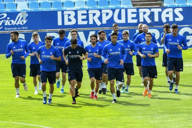 Entrenamiento del Real Zaragoza