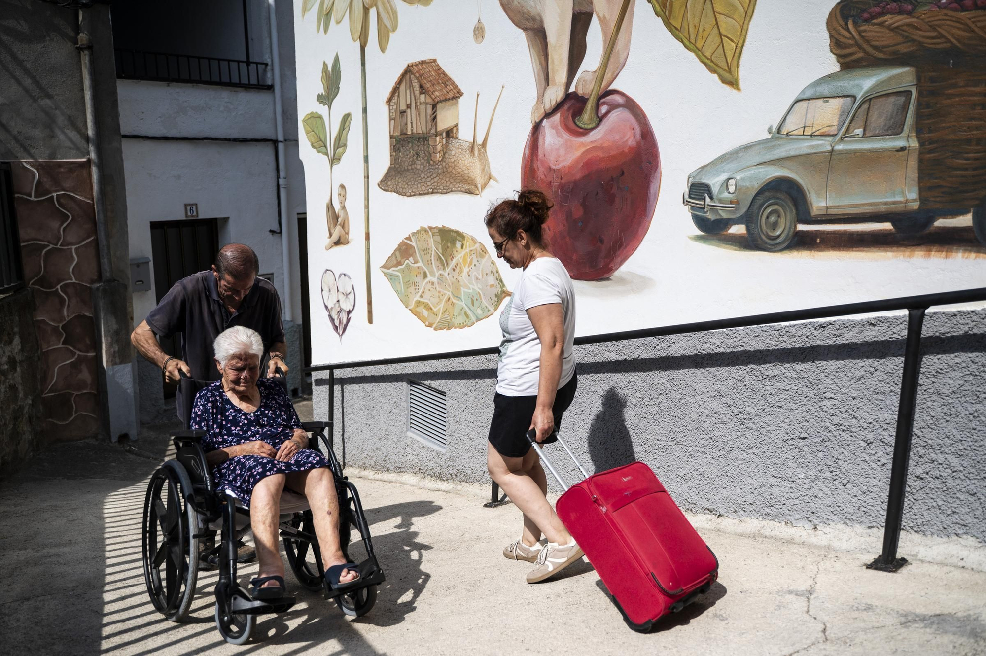 Así ha sido el regreso de los vecinos de Gargantilla a sus casas