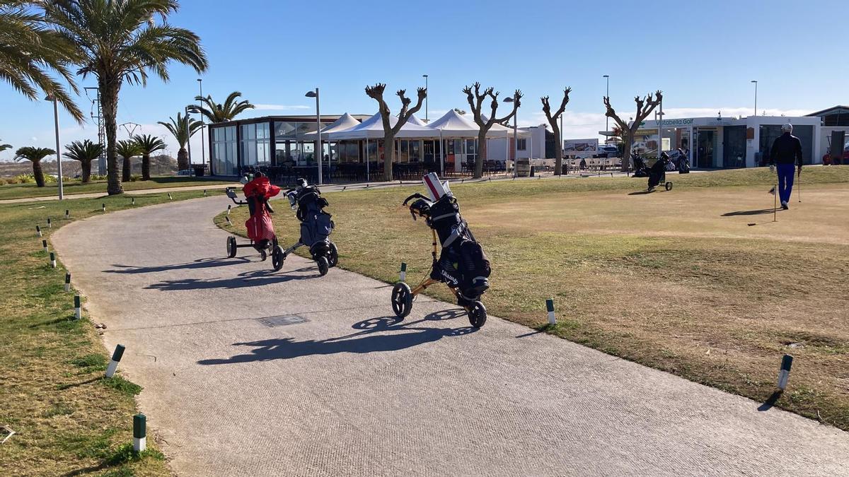 Instalaciones del campo de golf en Las Asomadas