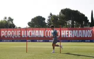 Le Normand y Sørloth ya se entrenan con el Atlético de Madrid.