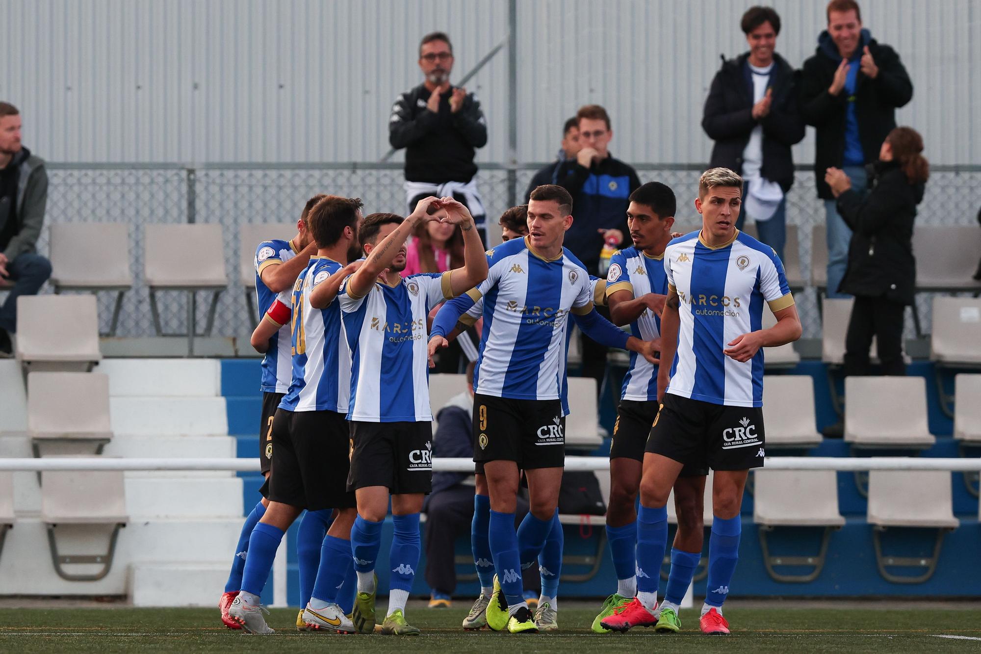 Las imágenes del Terrassa FC - Hércules CF