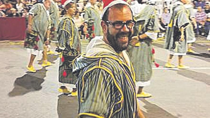 Pedro M. Planelles, en un desfile.