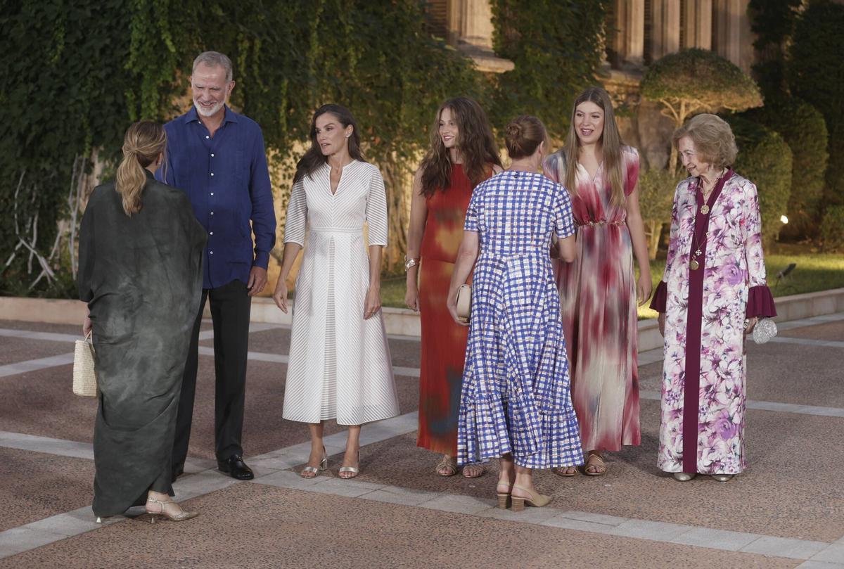 Las imágenes de la recepción de la Familia Real en Marivent