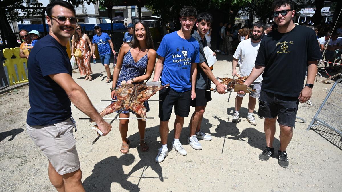 Participantes en la pasada edición del Xantar do Carneiro.