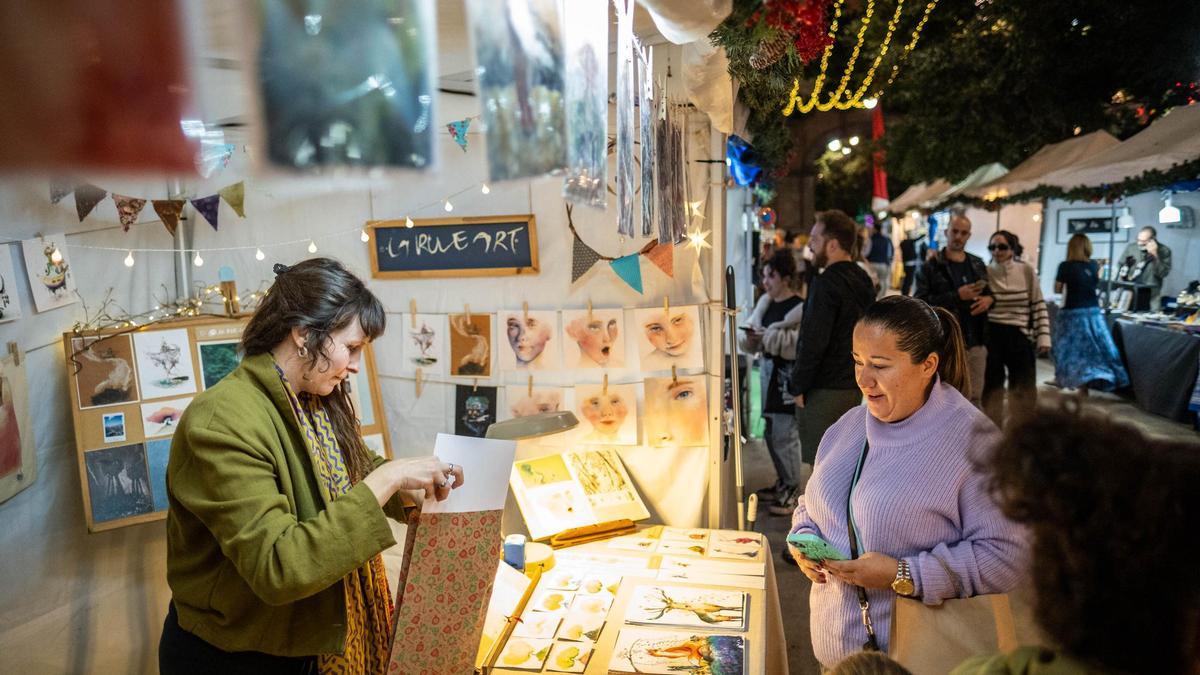 Mercadillo de Navidad, en Santa Cruz.