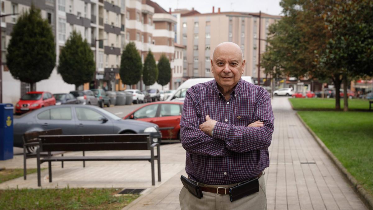 Álvaro Tuero, presidente de la asociación vecinal de El Natahoyo.