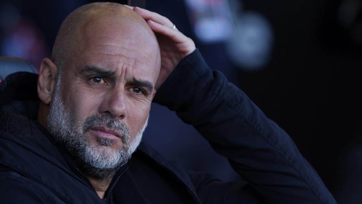 Pep Guardiola, técnico del Manchester City