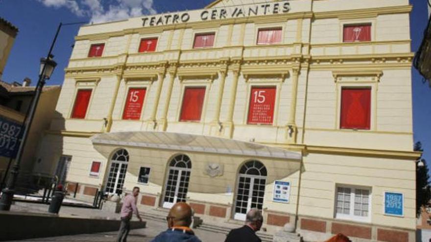 El Teatro Cervantes de Málaga.