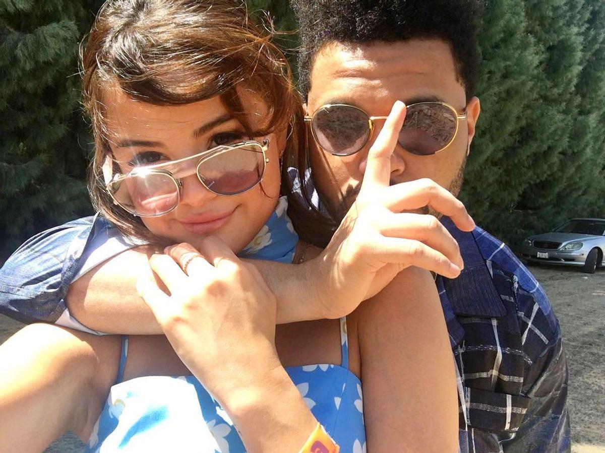 Las fotos con más 'likes' de Instagram: #6 Selena Gomez y The Weeknd
