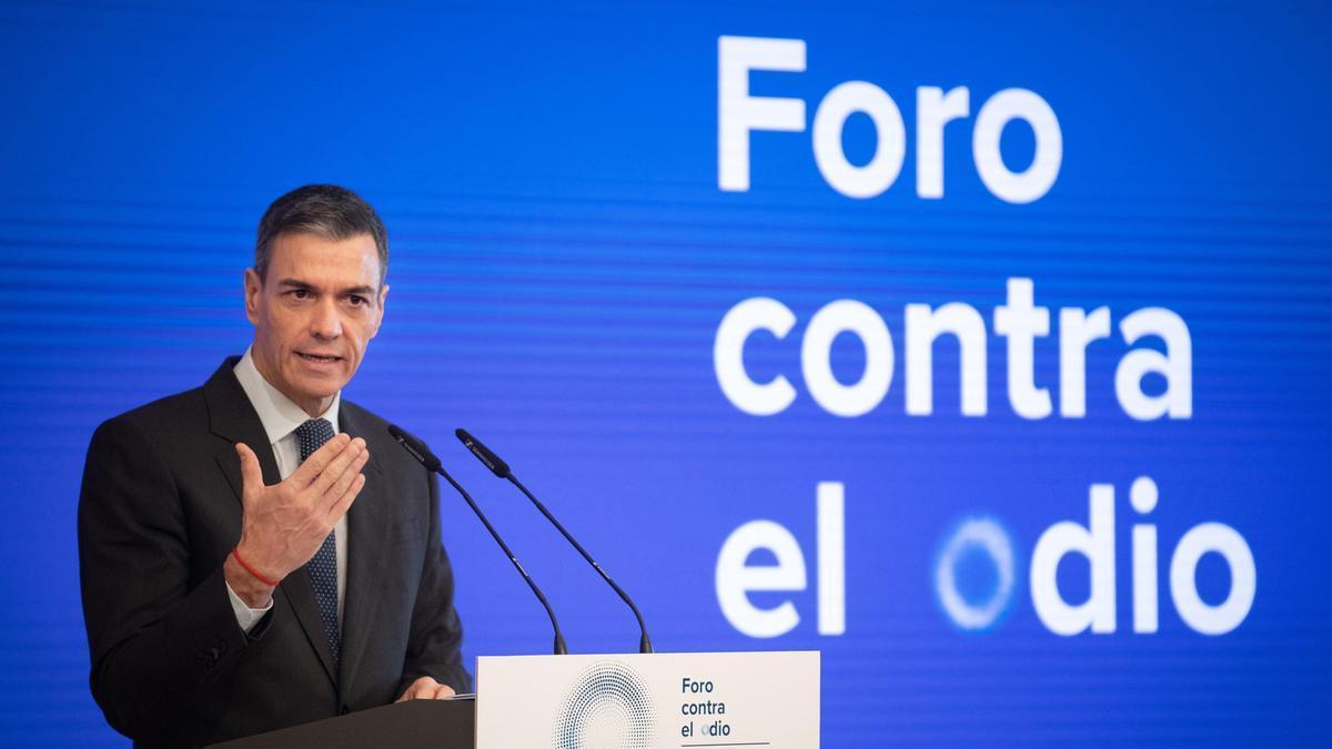 El presidente del Gobierno, Pedro Sánchez.