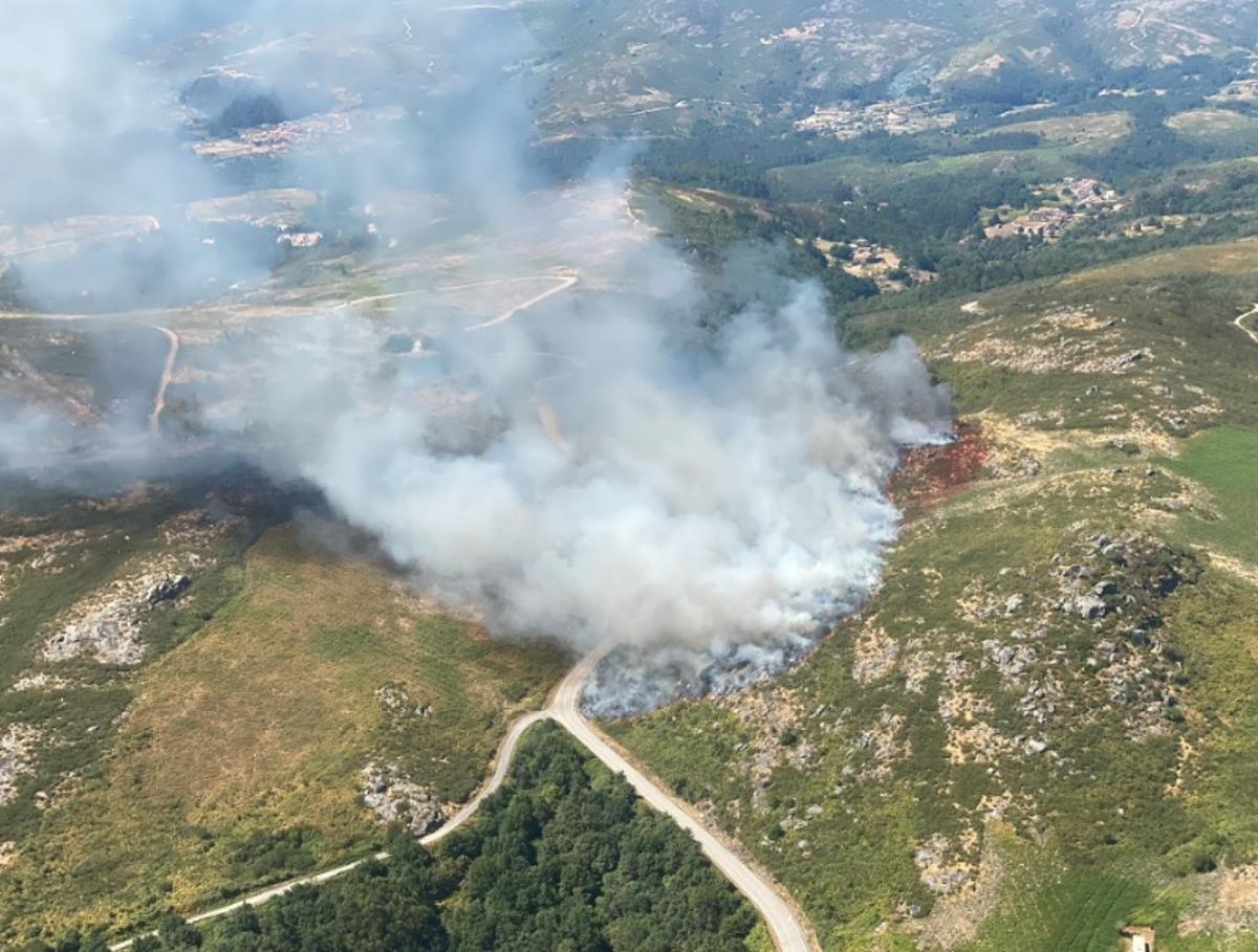 Incendio en A Lama